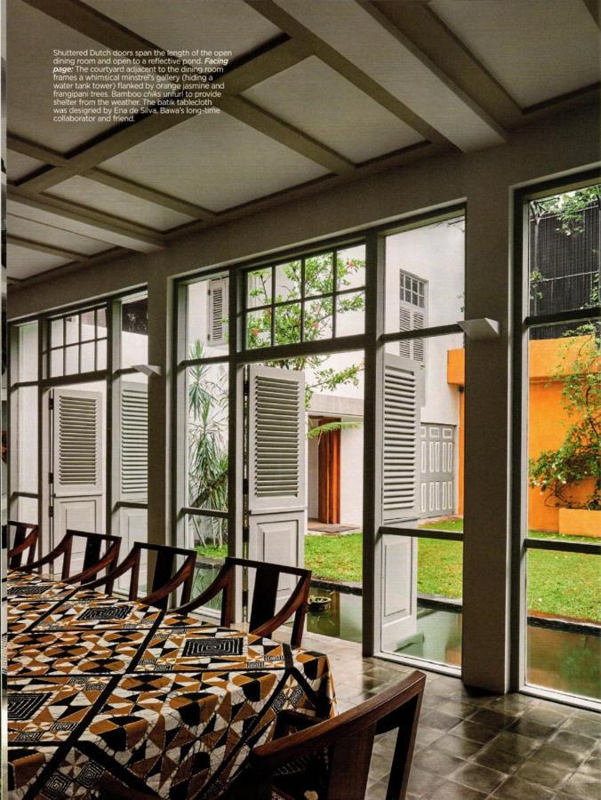 De Saram House By Geoffrey Bawa Colombo Extérieur photo